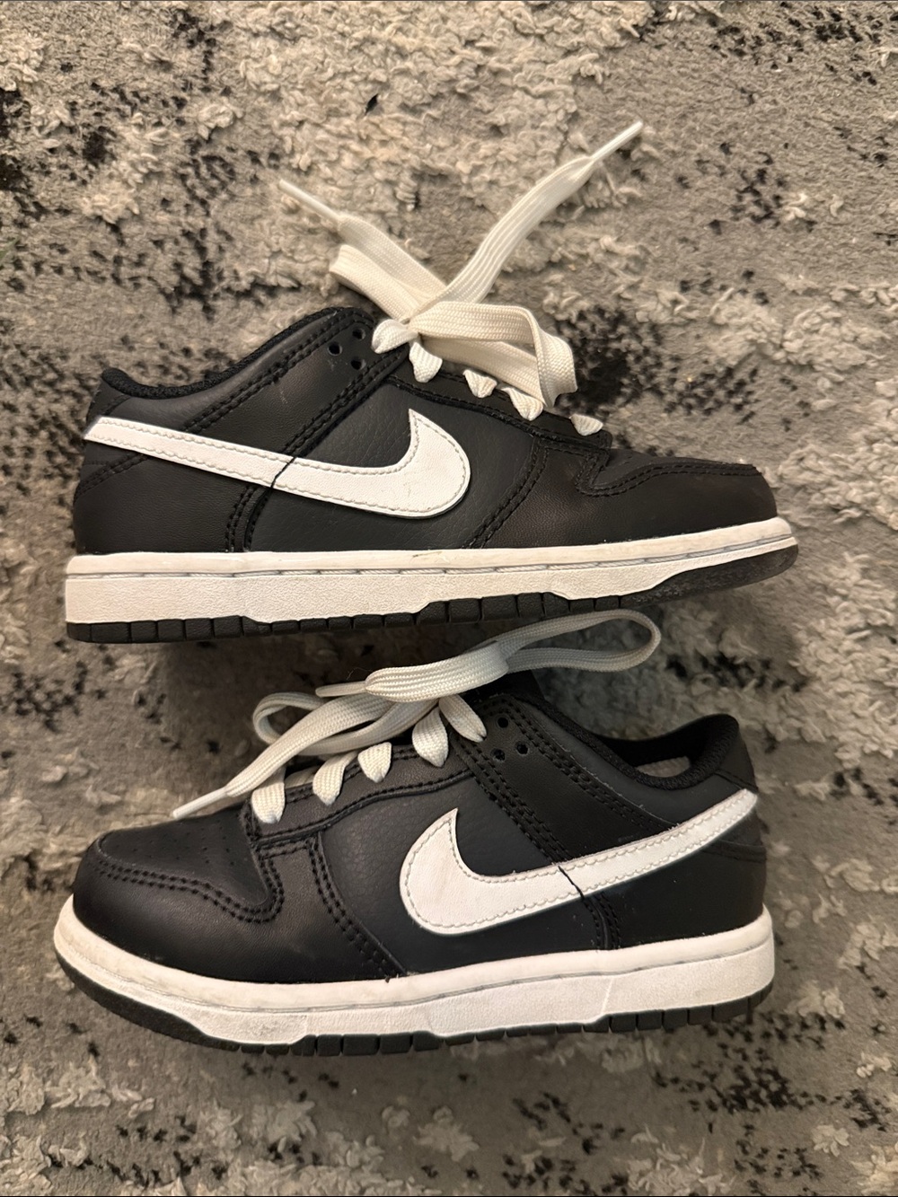 Nike Kids Dunks Black & White